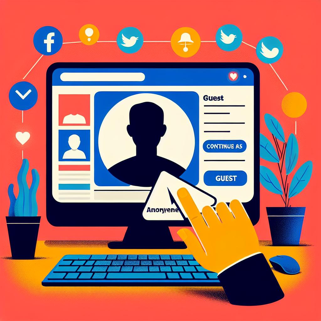 Facebook Guest: Browse as a Guest